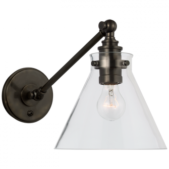 Parkington Single Library Wall Light (279|CHD 2525BZ-CG)