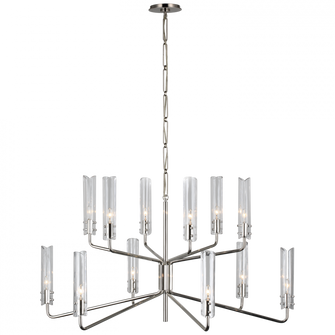 Casoria Large Two-Tier Chandelier (279|ARN 5484PN-CG)