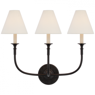 Piaf Triple Sconce (279|TOB 2452AI-L)