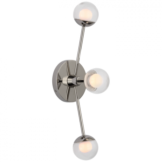 Alloway 19'' Triple Linear Sconce (279|KS 2230PN-CG)