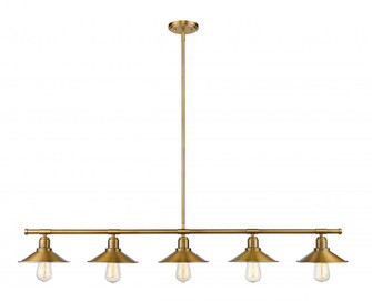 5 Light Linear Chandelier (276|613-5L-FB)