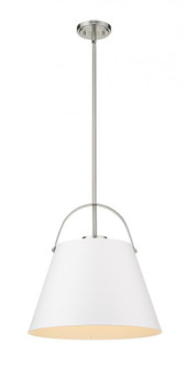 1 Light Pendant (276|726P18-MW+BN)