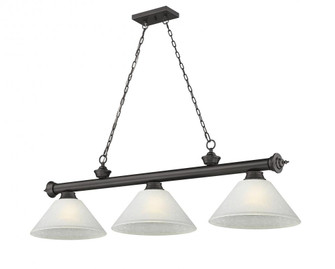 3 Light Billiard (276|2306-3BRZ-AWL14)