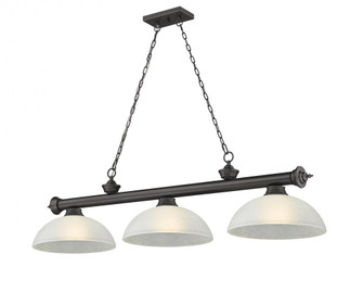 3 Light Billiard (276|2306-3BRZ-DWL14)