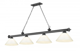 4 Light Billiard (276|2306-4BP-PWH)