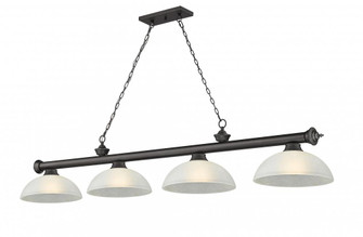 4 Light Billiard (276|2306-4BRZ-DWL14)
