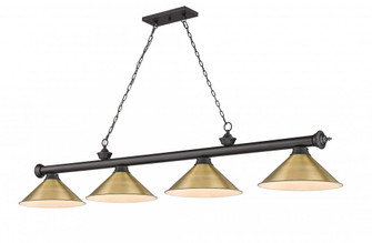 4 Light Billiard (276|2306-4BRZ-RB15)