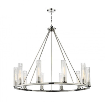 10 Light Chandelier (276|3031-10PN)