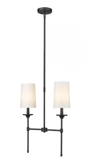 2 Light Linear Chandelier (276|3033-2L-MB)