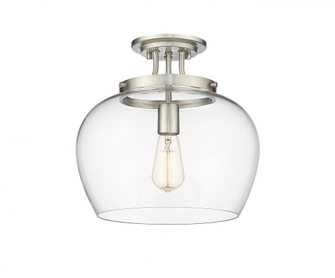 1 Light Semi Flush Mount (276|473SF13-BN)