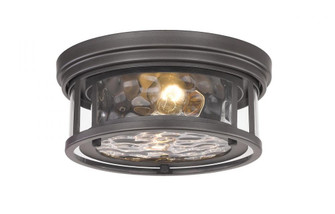 2 Light Flush Mount (276|493F2-BRZ)