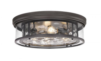 4 Light Flush Mount (276|493F4-BRZ)