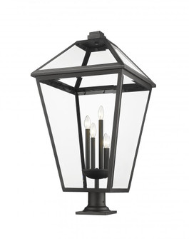4 Light Outdoor Pier Mounted Fixture (276|579PHXLXR-533PM-BK)