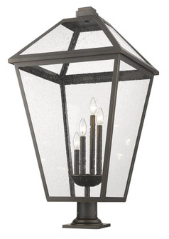 4 Light Outdoor Pier Mounted Fixture (276|579PHXLXR-533PM-ORB)