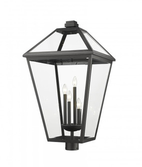 4 Light Outdoor Post Mount Fixture (276|579PHXLXR-BK)