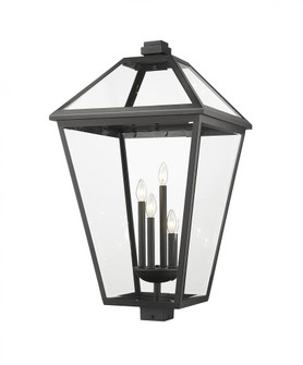 4 Light Outdoor Post Mount Fixture (276|579PHXLXS-BK)