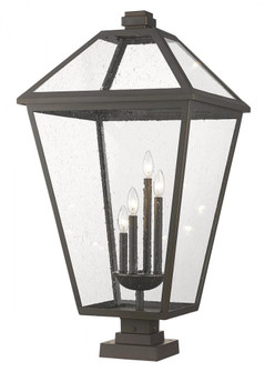 4 Light Outdoor Pier Mounted Fixture (276|579PHXLXS-SQPM-ORB)