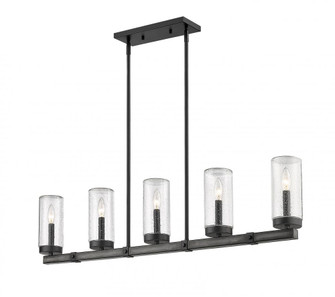 5 Light Outdoor Linear Chandelier (276|589-5L-ABB)