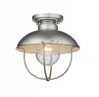1 Light Outdoor Flush Mount (276|590F-GV)