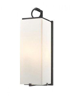 3 Light Outdoor Wall Light (276|593B-BK)