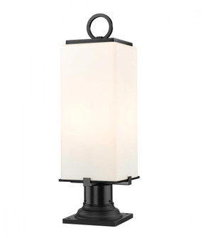 2 Light Outdoor Pier Mounted Fixture (276|593PHMR-533PM-BK)