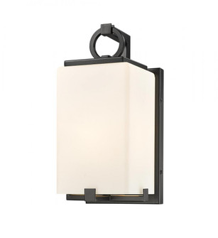 1 Light Outdoor Wall Light (276|593S-BK)