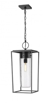 1 Light Outdoor Chain Mount Ceiling Fixture (276|594CHB-BK)