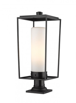 1 Light Outdoor Pier Mounted Fixture (276|595PHBR-533PM-BK)