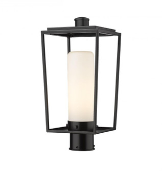 1 Light Outdoor Post Mount Fixture (276|595PHMR-BK)