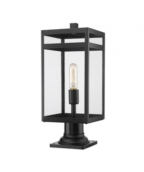 1 Light Outdoor Pier Mounted Fixture (276|596PHMR-533PM-BK)