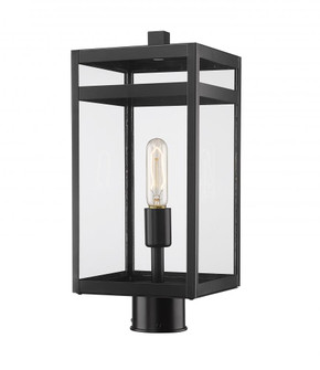 1 Light Outdoor Post Mount Fixture (276|596PHMR-BK)