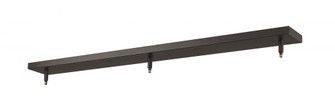 3 Light Ceiling Plate (276|CP4403-BRZ)