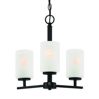 3 Light Chandelier (21|D239M-3CH-MB)