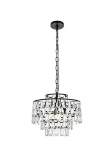 Mila 16 inch pendant in black (758|1102D16BK)