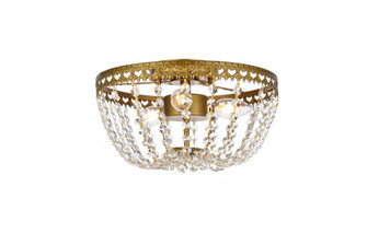 Kylie 12 inch flush mount in brass (758|1112F12BR)