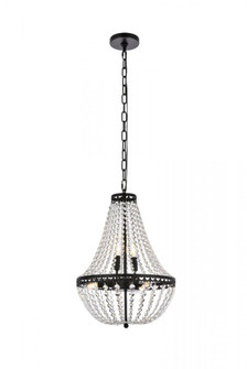 Valeria 14 inch pendant in black (758|1113D14BK)