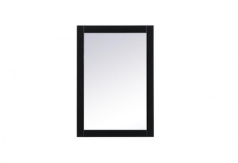 Cole vanity mirror 22 x 32 inch in black (758|VM22232BK)