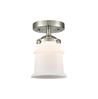 Canton - 1 Light - 5 inch - Brushed Satin Nickel - Semi-Flush Mount (3442|284-1C-SN-G181S-LED)