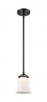 Canton - 1 Light - 5 inch - Oil Rubbed Bronze - Stem hung - Mini Pendant (3442|284-1S-OB-G181S-LED)