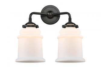 Canton - 2 Light - 14 inch - Oil Rubbed Bronze - Bath Vanity Light (3442|284-2W-OB-G181)