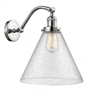 Cone - 1 Light - 12 inch - Polished Chrome - Adjustable Sconce (3442|515-1W-PC-G44-L-LED)