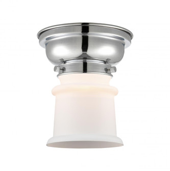 Canton - 1 Light - 6 inch - Polished Chrome - Flush Mount (3442|623-1F-PC-G181S-LED)