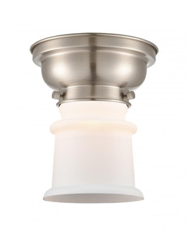 Canton - 1 Light - 6 inch - Brushed Satin Nickel - Flush Mount (3442|623-1F-SN-G181S)