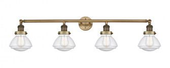 Olean - 4 Light - 43 inch - Brushed Brass - Adjustable Bath Vanity Light (3442|215-BB-G324)
