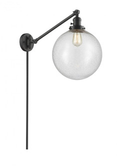 Beacon - 1 Light - 12 inch - Oil Rubbed Bronze -Adjustable Swing Arm (3442|237-OB-G204-12-LED)