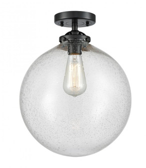 Beacon - 1 Light - 12 inch - Oil Rubbed Bronze - Semi-Flush Mount (3442|284-1C-OB-G204-12-LED)