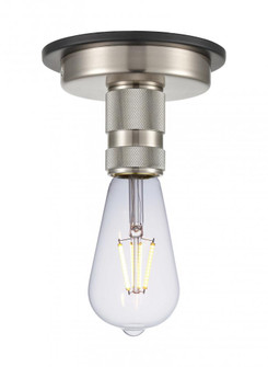 Aurora - 1 Light - 3 inch - Black Satin Nickel - Flush Mount (3442|431-1F-BSN-BB-60-LED)