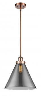 Cone - 1 Light - 12 inch - Antique Copper - Mini Pendant (3442|916-1S-AC-G43-L)