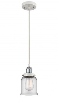 Bell - 1 Light - 5 inch - White Polished Chrome - Cord hung - Mini Pendant (3442|916-1P-WPC-G52)