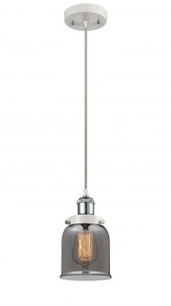 Bell - 1 Light - 5 inch - White Polished Chrome - Cord hung - Mini Pendant (3442|916-1P-WPC-G53)